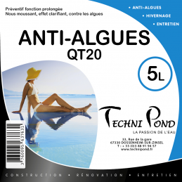 Anti-Algues QT 20 5 litres